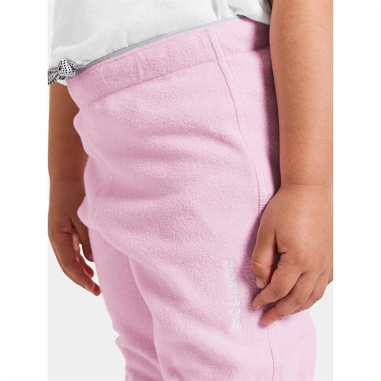 Didriksons Orchid Pink Monte Kids Fleece Bukser 4