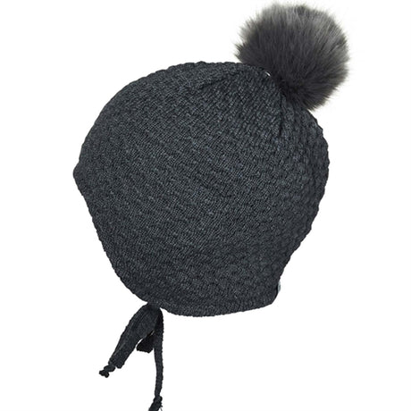 MP Chunky Oslo Baby Hat Dark Grey Melange
