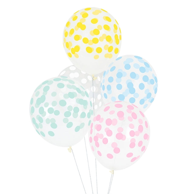 My Little Pastel Dot Ballon 5 Stk.