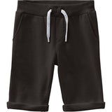 Name it Black Vermo Lange Sweat Shorts Noos