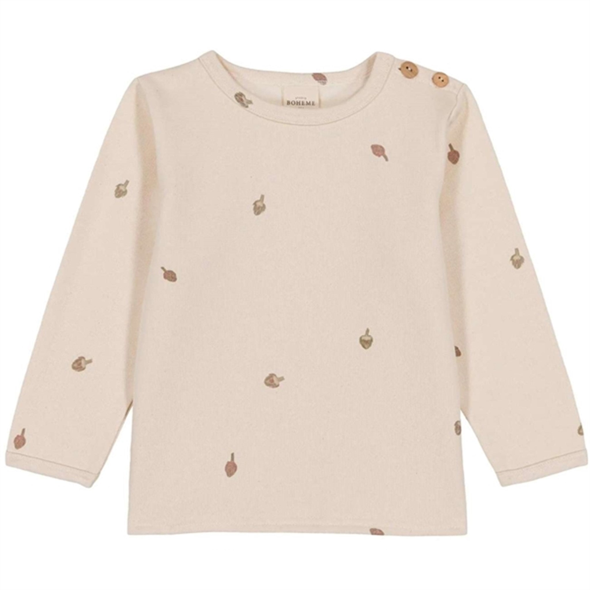 Sweatshirt Noe Ecru Artichauts | Luksusbaby