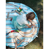 Play&Go 2-i-1 Legetæppe Outdoor Stripes 4