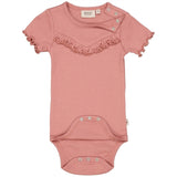 Wheat Old Rose Ruffle Rib Body 2