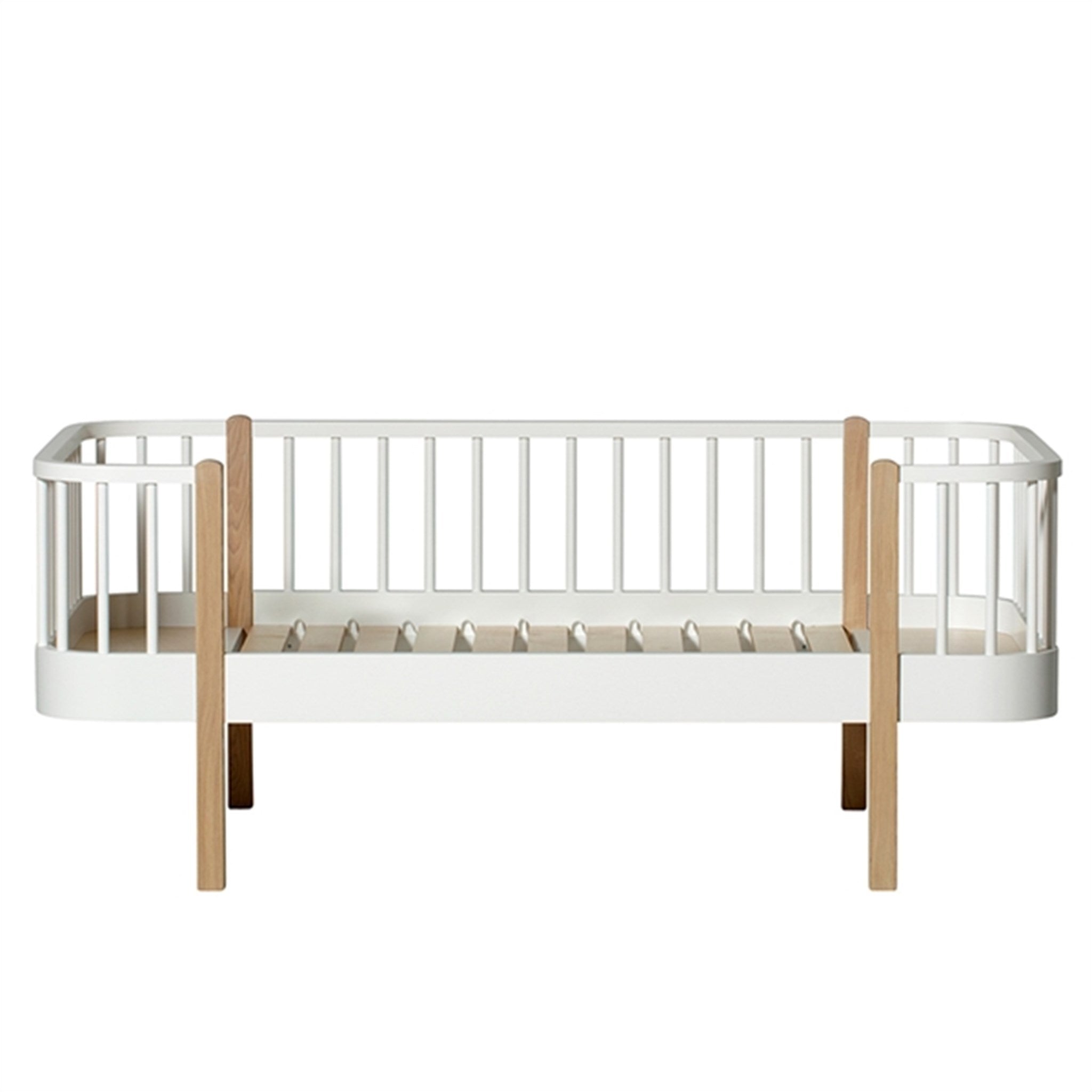 Oliver Furniture Wood Junior Sofaseng Hvid/Eg