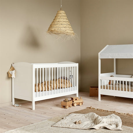 Oliver Furniture Seaside Lille+ Tremmeseng inkl. Junior Kit Hvid 2