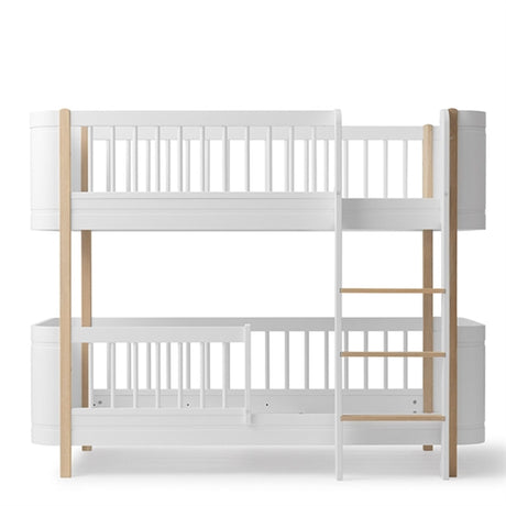 Oliver Furniture Wood Mini+ Køjeseng Hvid/Eg