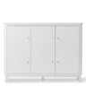 Oliver Furniture Wood Multiskab 3 Døre Hvid