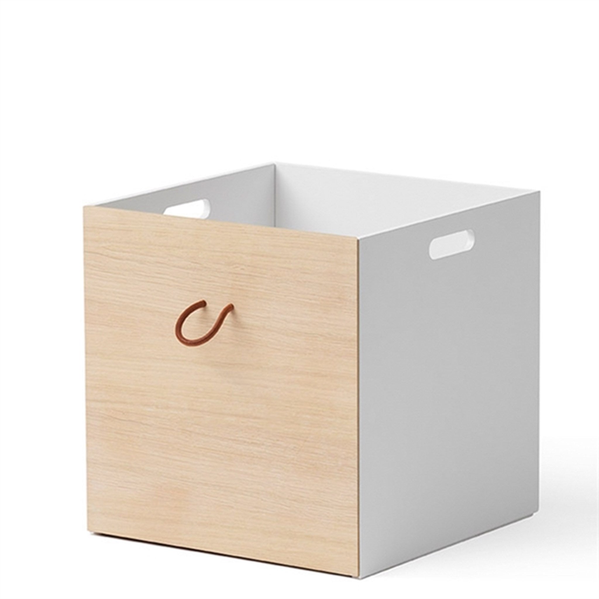 Oliver Furniture Wood Opbevaringskasser 2 stk. Hvid/Eg