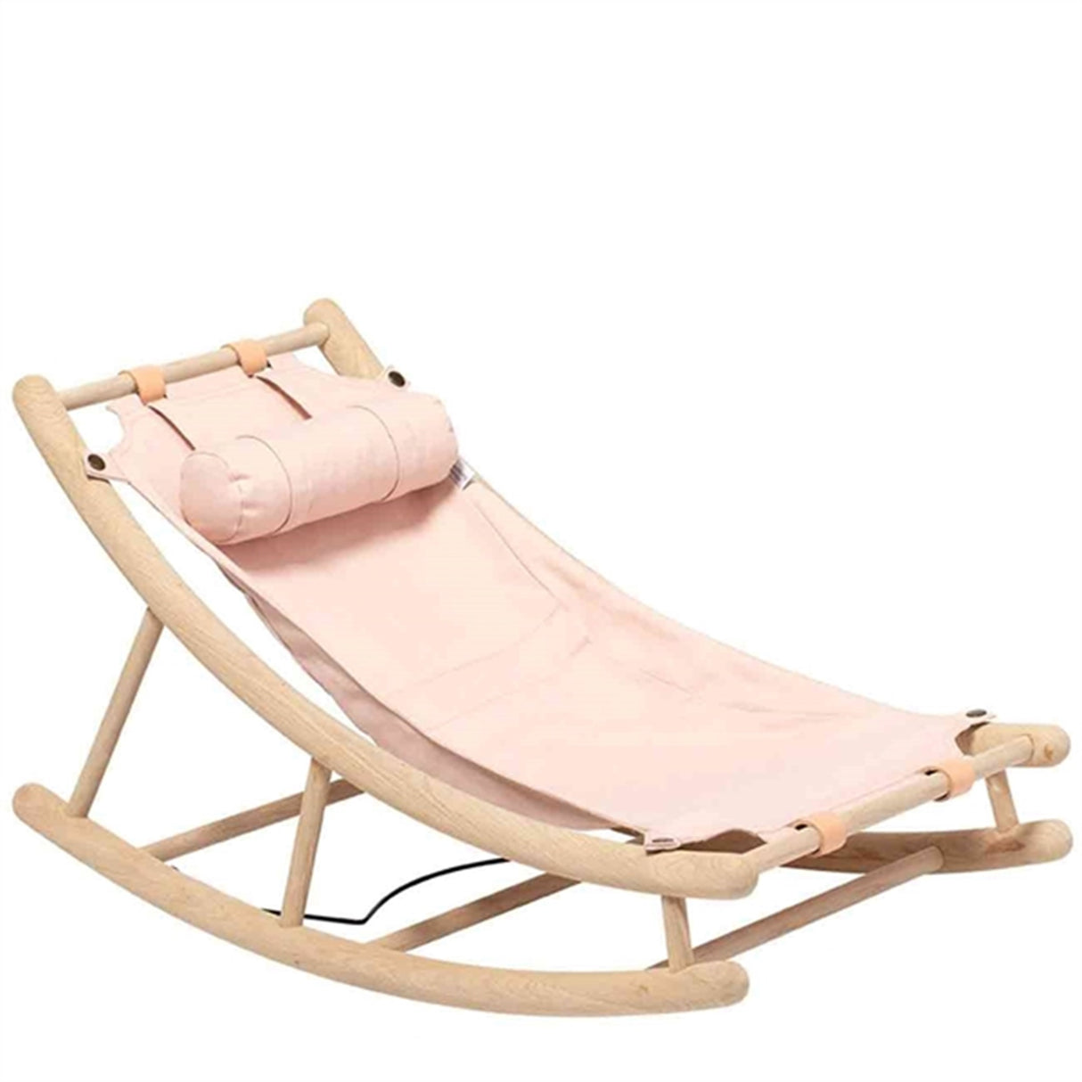 Oliver Furniture Wood Baby & Junior Vippestol Eg/Rosa