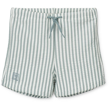 Liewood Otto Badebukser Y/D Stripe: Sea Blue/White