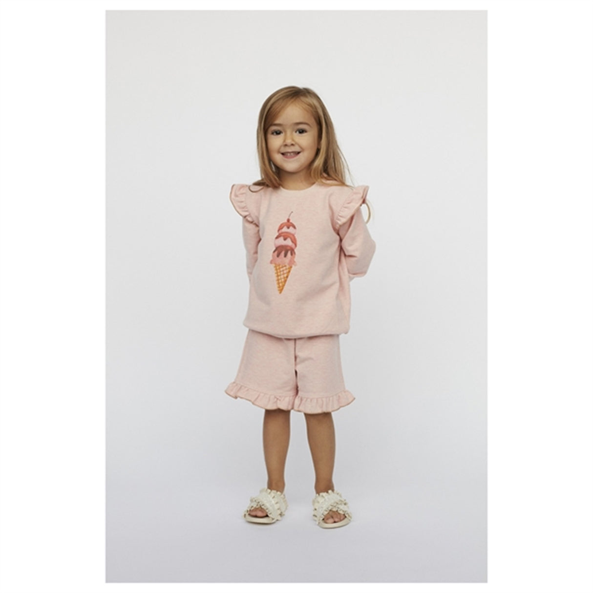 Sofie Schnoor Rose Blush Sweatshirt