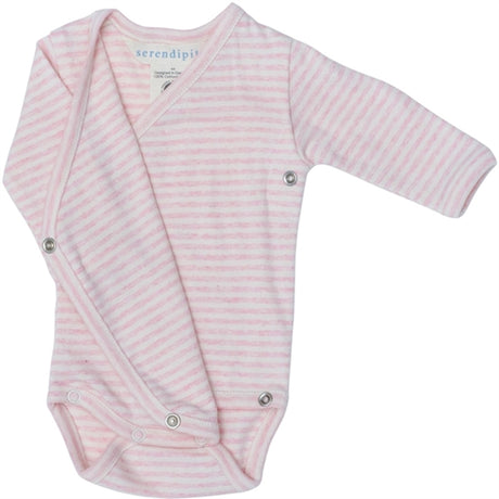 Serendipity Rosebud/Offwhite Newborn Slå-Om Body 2