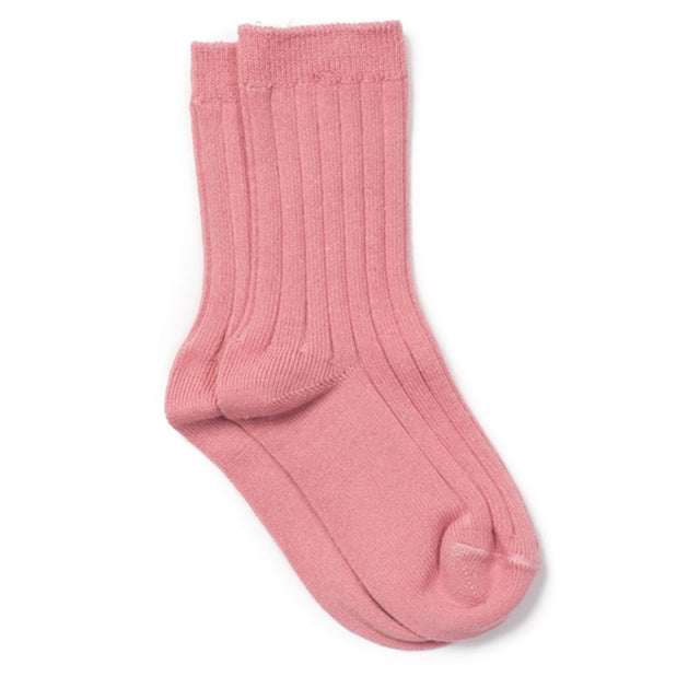 BONTON Pink Strømper Rib