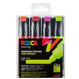 Posca Uni Marker PC-8K/4A 4 Neonfarver