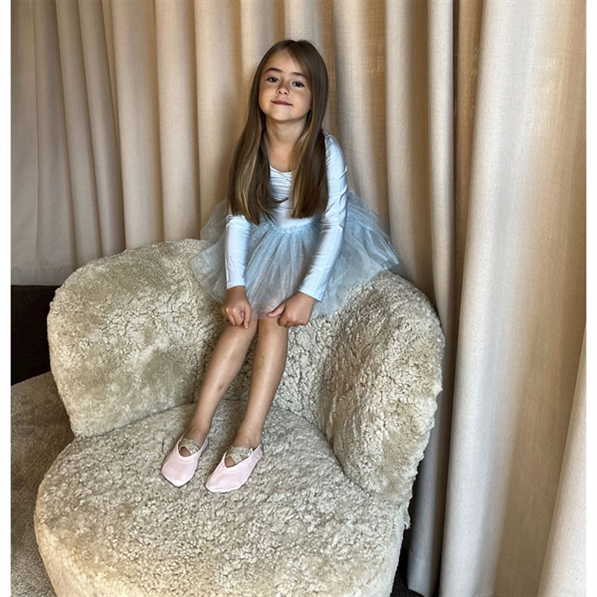 Sofie Schnoor x Luksusbaby Frost Blue Gymnastikdragt