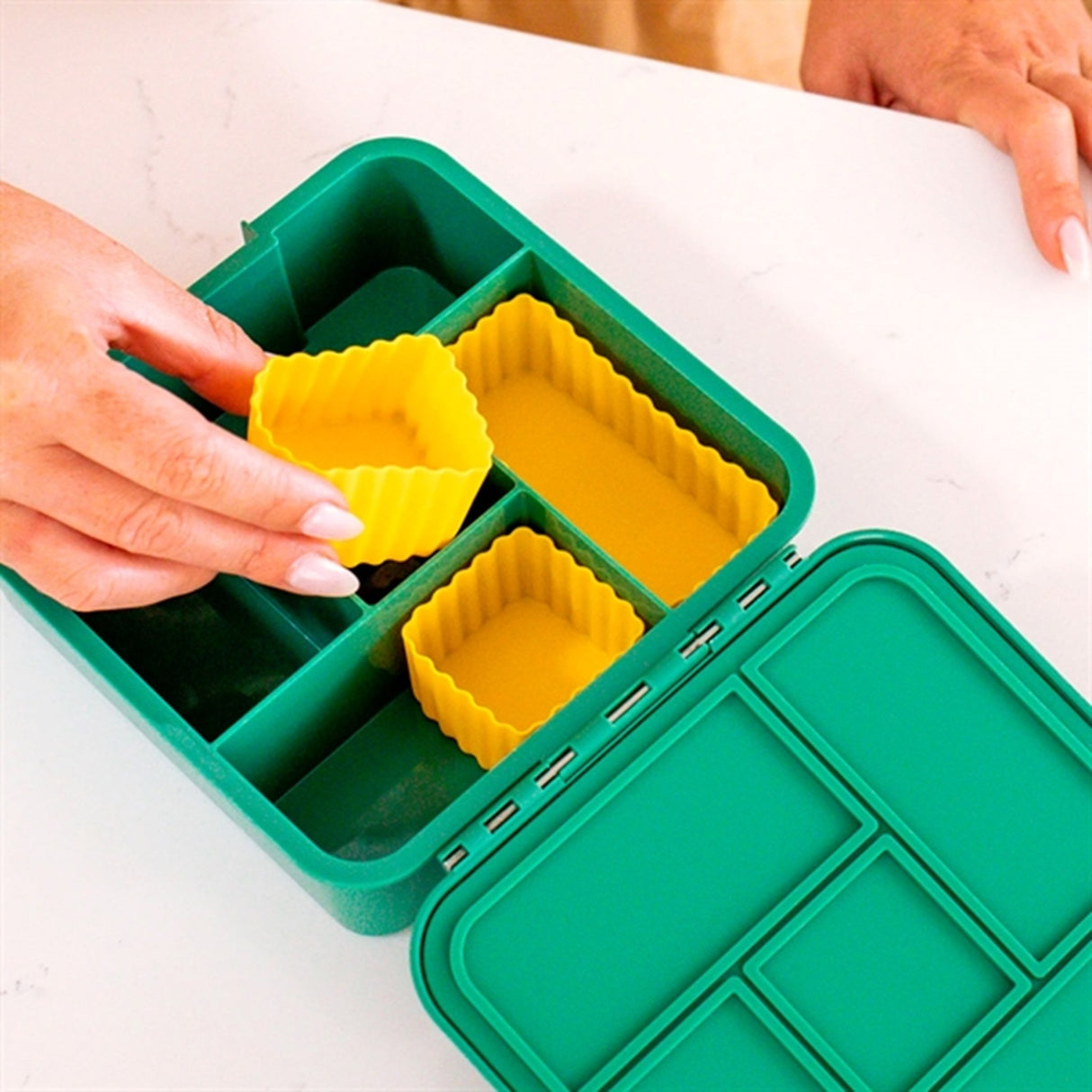 Little Lunch Box Co Bento Silikone Cups Mixed Pineapple 2