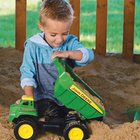 John Deere Dump Truck m. Sandlegetøj