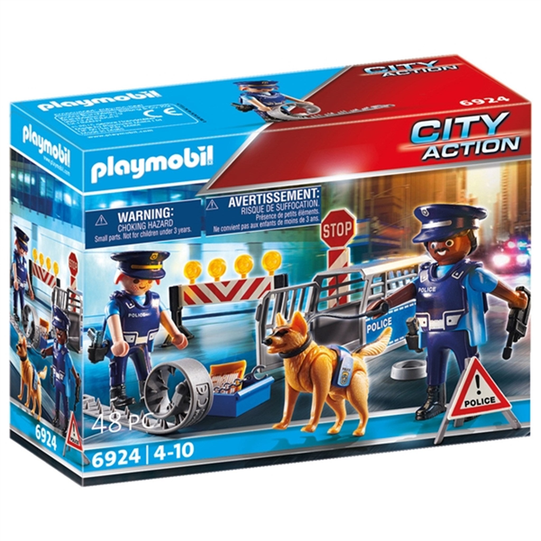 Playmobil® City Action - Politivejspærring