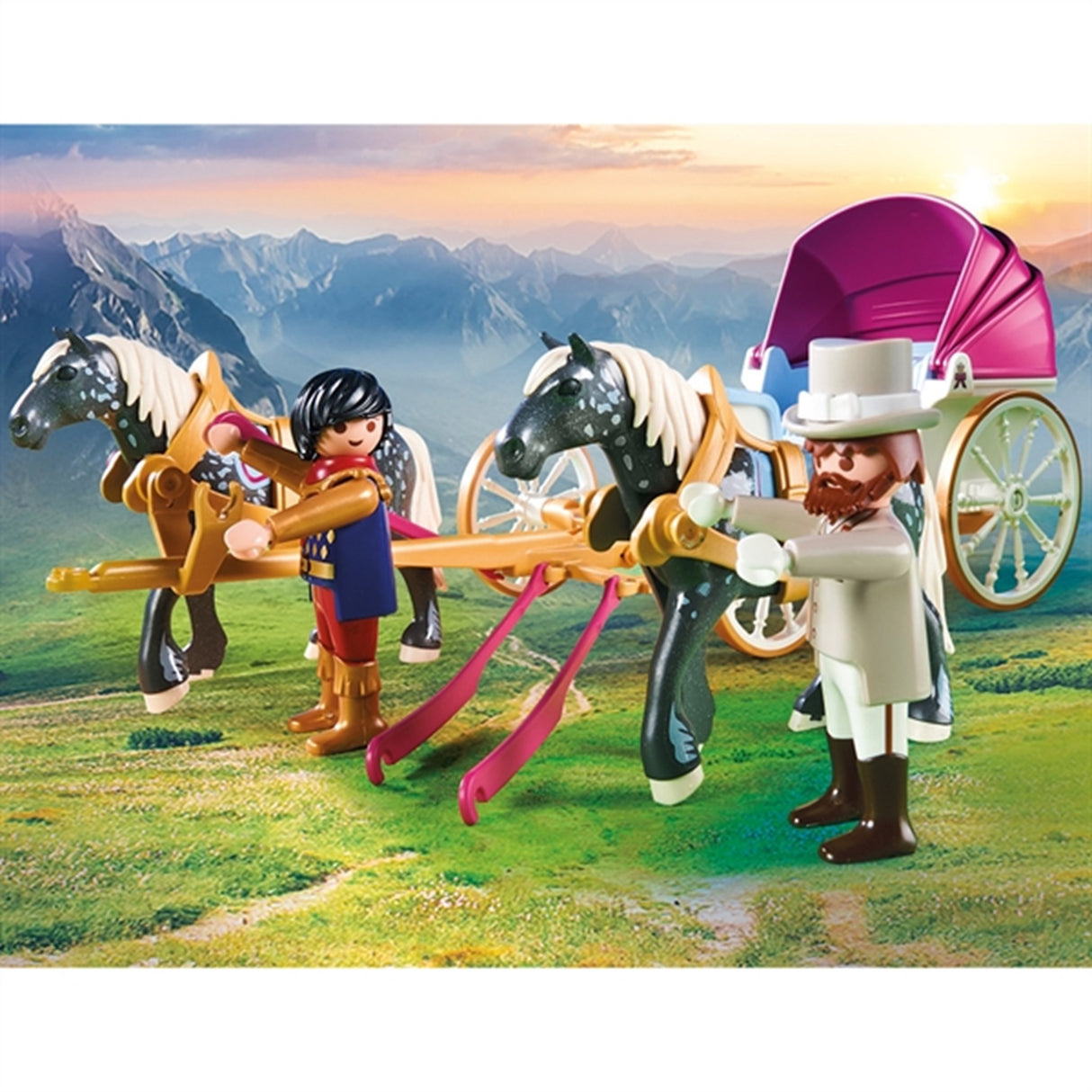 Playmobil® Princess - Romantisk Hestevogn