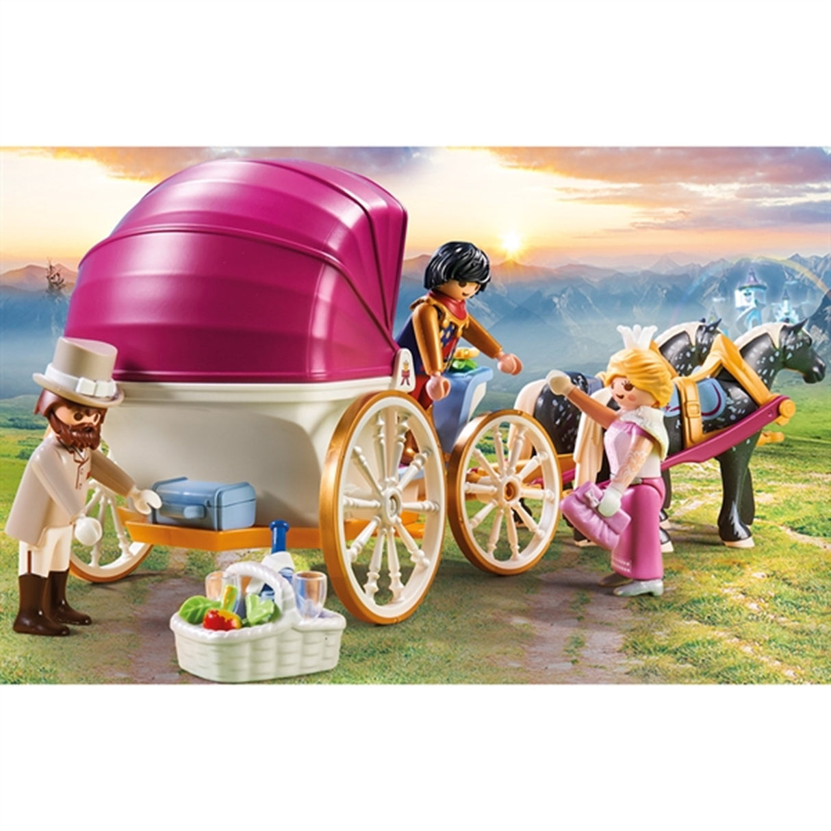 Playmobil® Princess - Romantisk Hestevogn