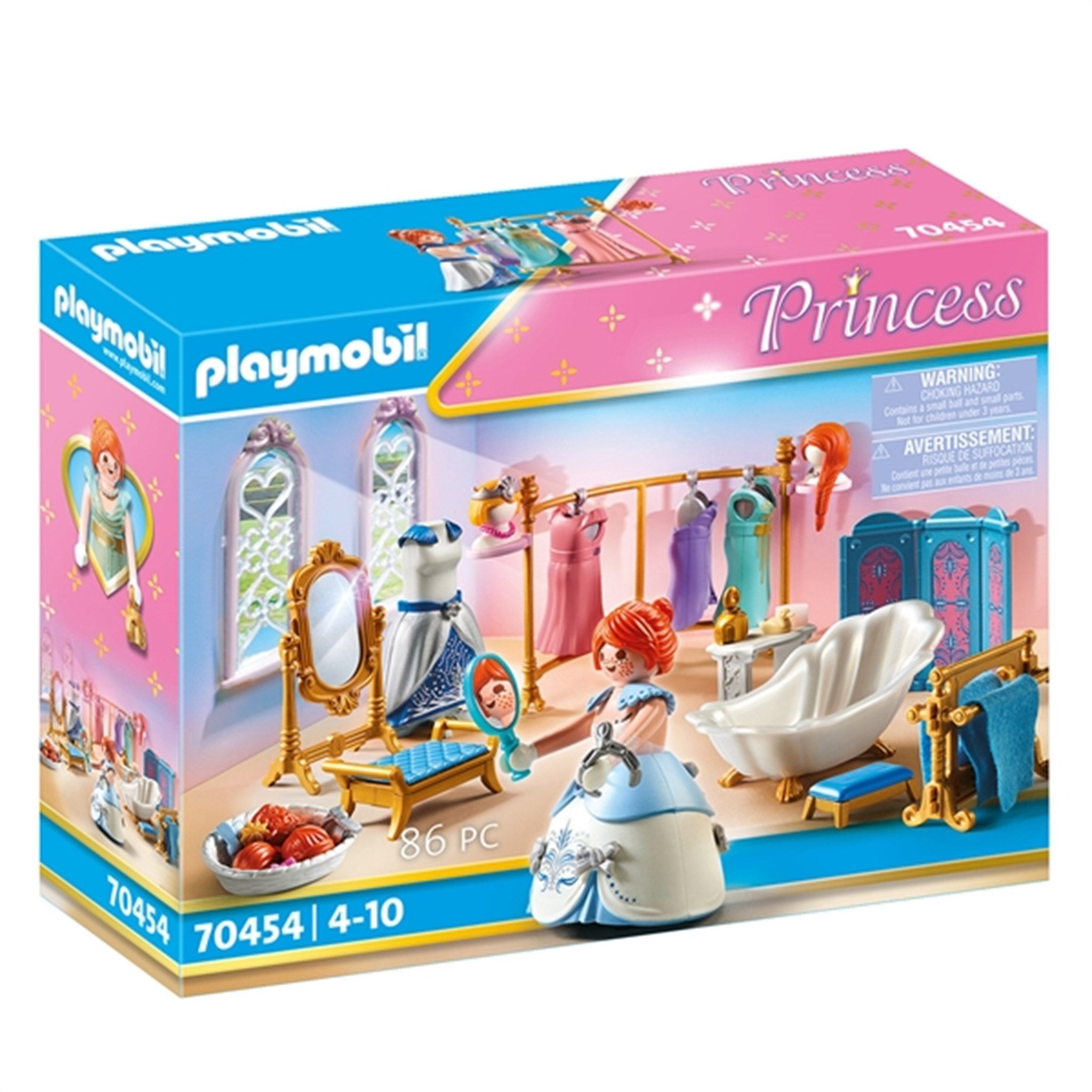 Playmobil® Princess - Påklædningsværelse med Badekar