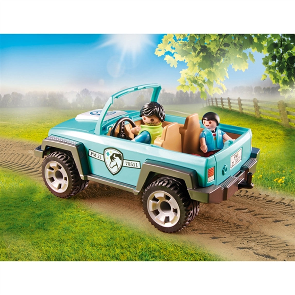 Playmobil® Country - Lastbil med Ponyanhænger