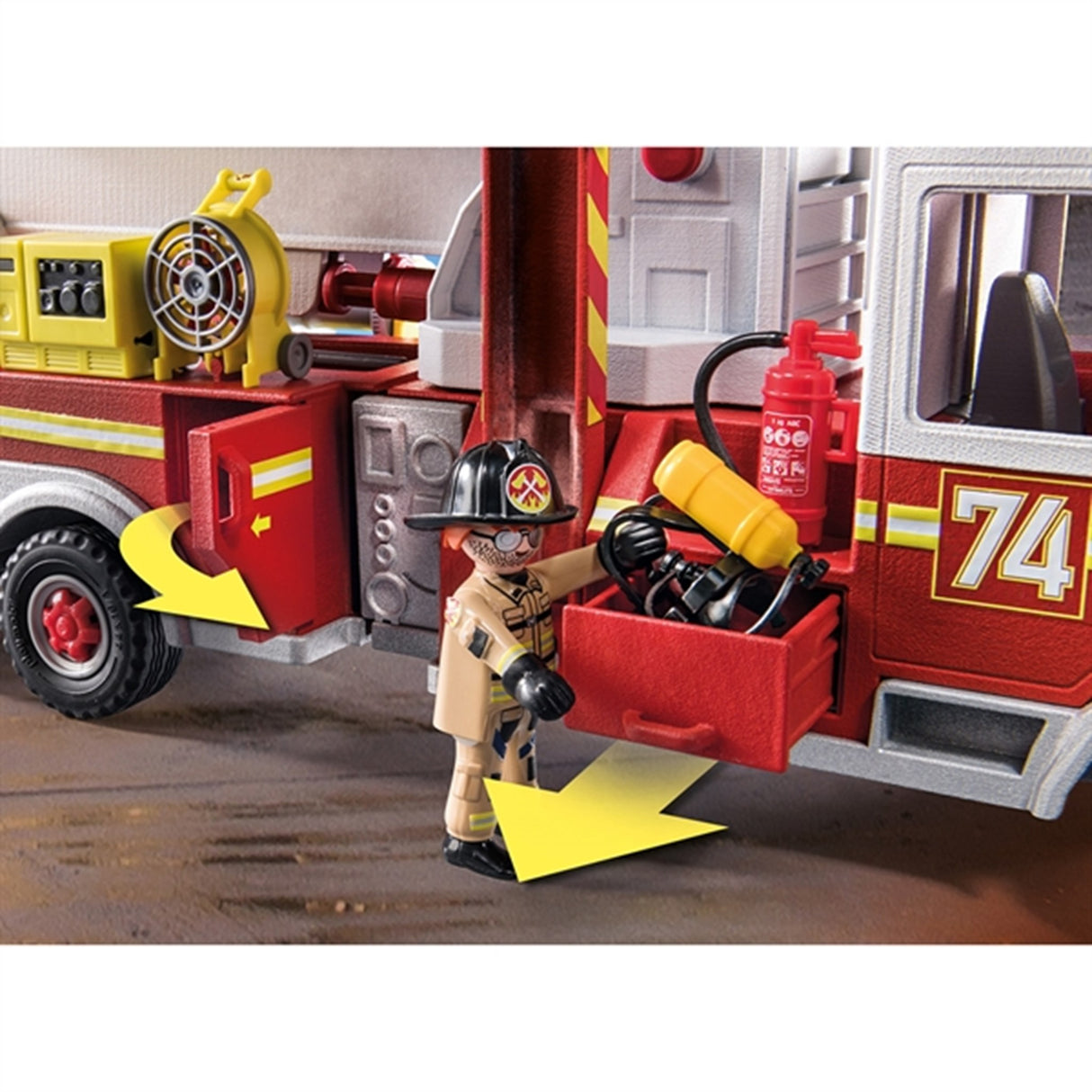 Playmobil® City Action - Brandbil: US Tower Stige