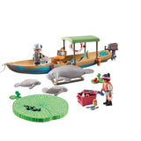 Playmobil® Wiltopia - Bådudflugt til Søkøerne