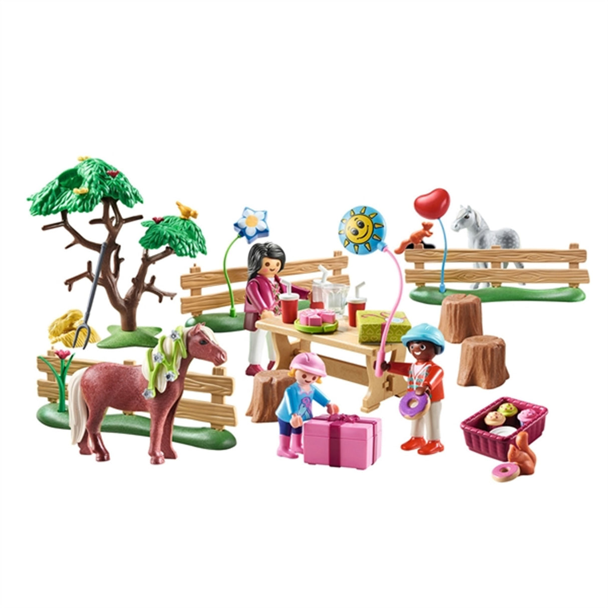 Playmobil® Country - Børnefødselsdag på Rideskolen