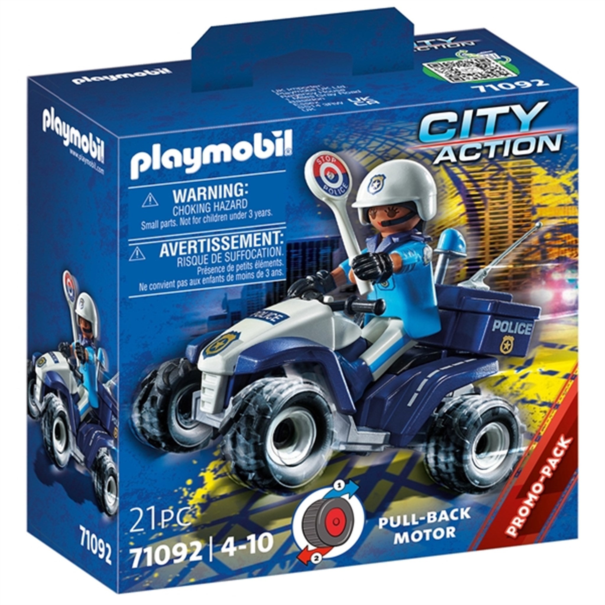 Playmobil® City Action - Politi - Speed Quad