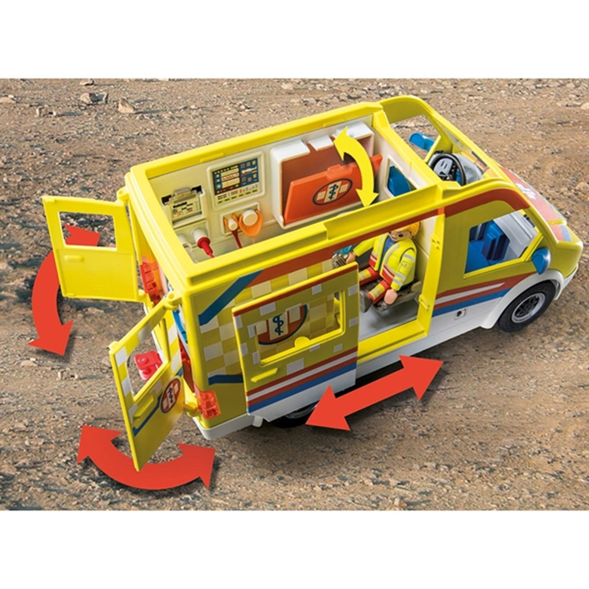 Playmobil® City Life - Ambulance med Lys og Lyd