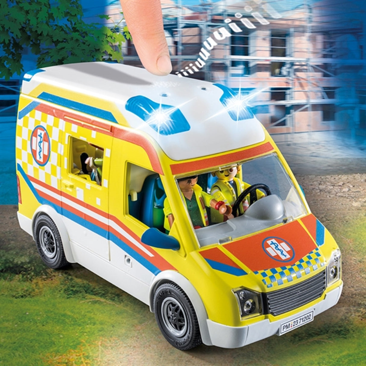 Playmobil® City Life - Ambulance med Lys og Lyd