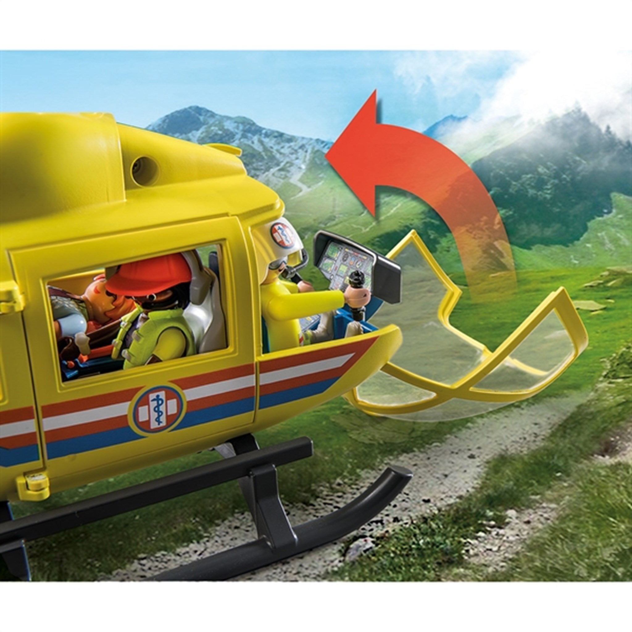 Playmobil® City Life - Redningshelikopter 4