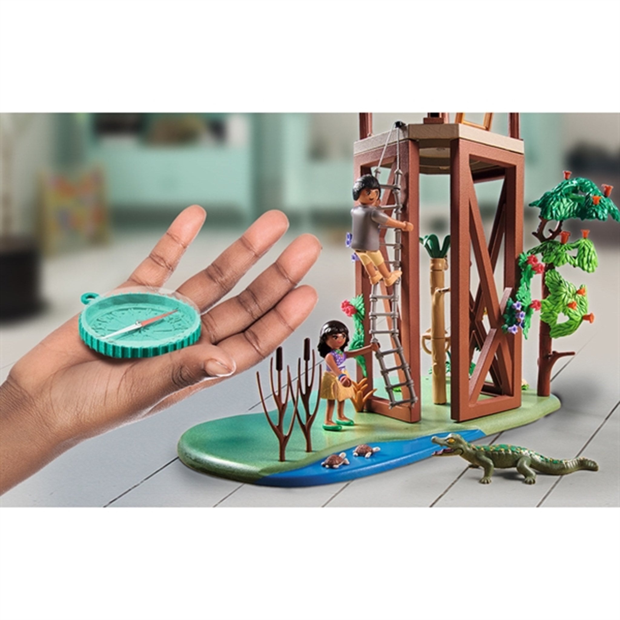 Playmobil® Wiltopia - Forskningstårn med Kompas 2