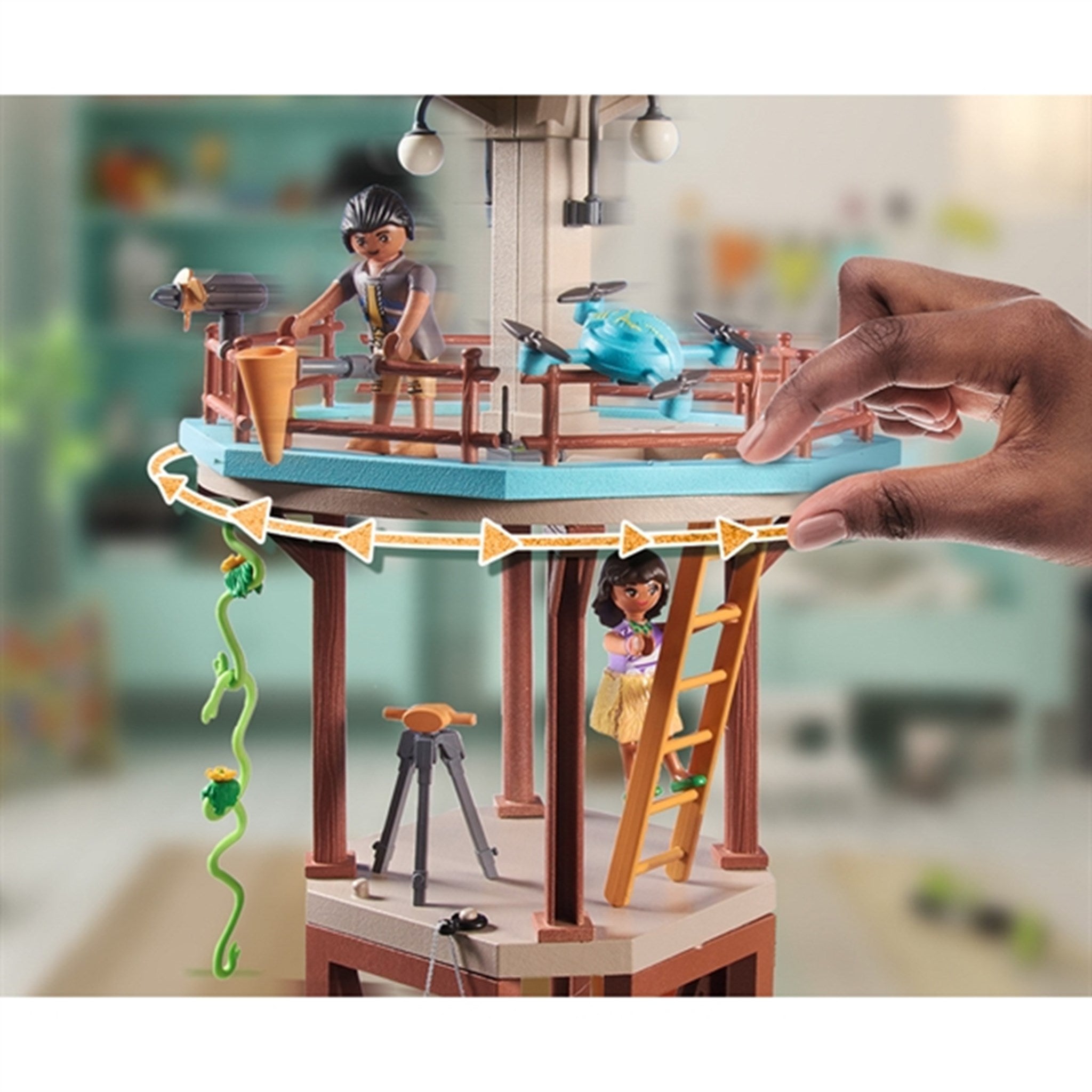 Playmobil® Wiltopia - Forskningstårn med Kompas 3