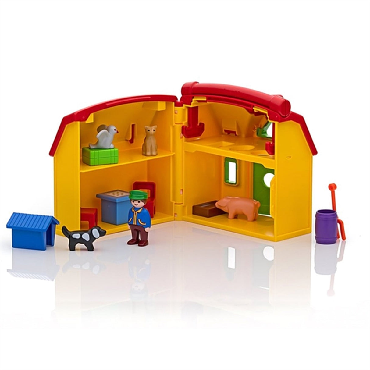 Playmobil® 1.2.3 - Rejsebondegård