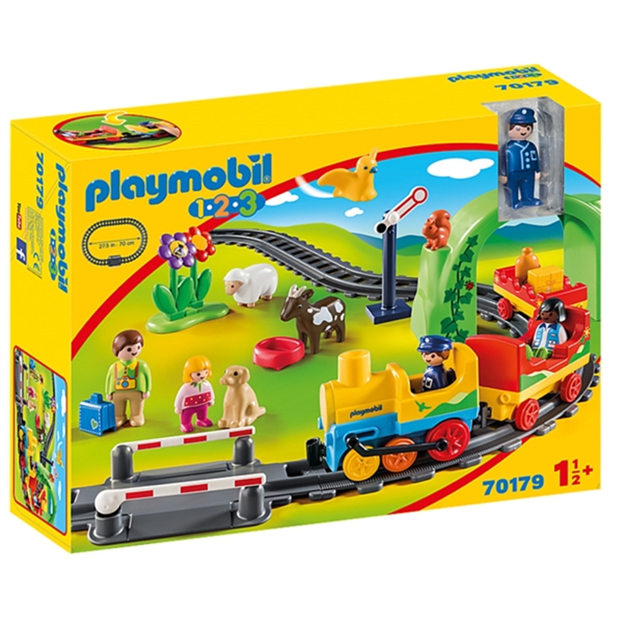 Playmobil® 1.2.3 - Mit Første Togsæt