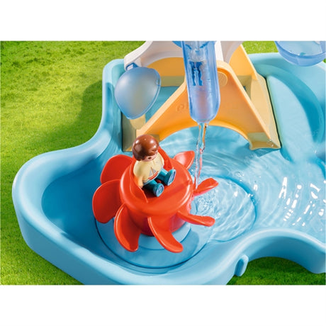 Playmobil® 1.2.3 Aqua - Vandhjul med Karrusel