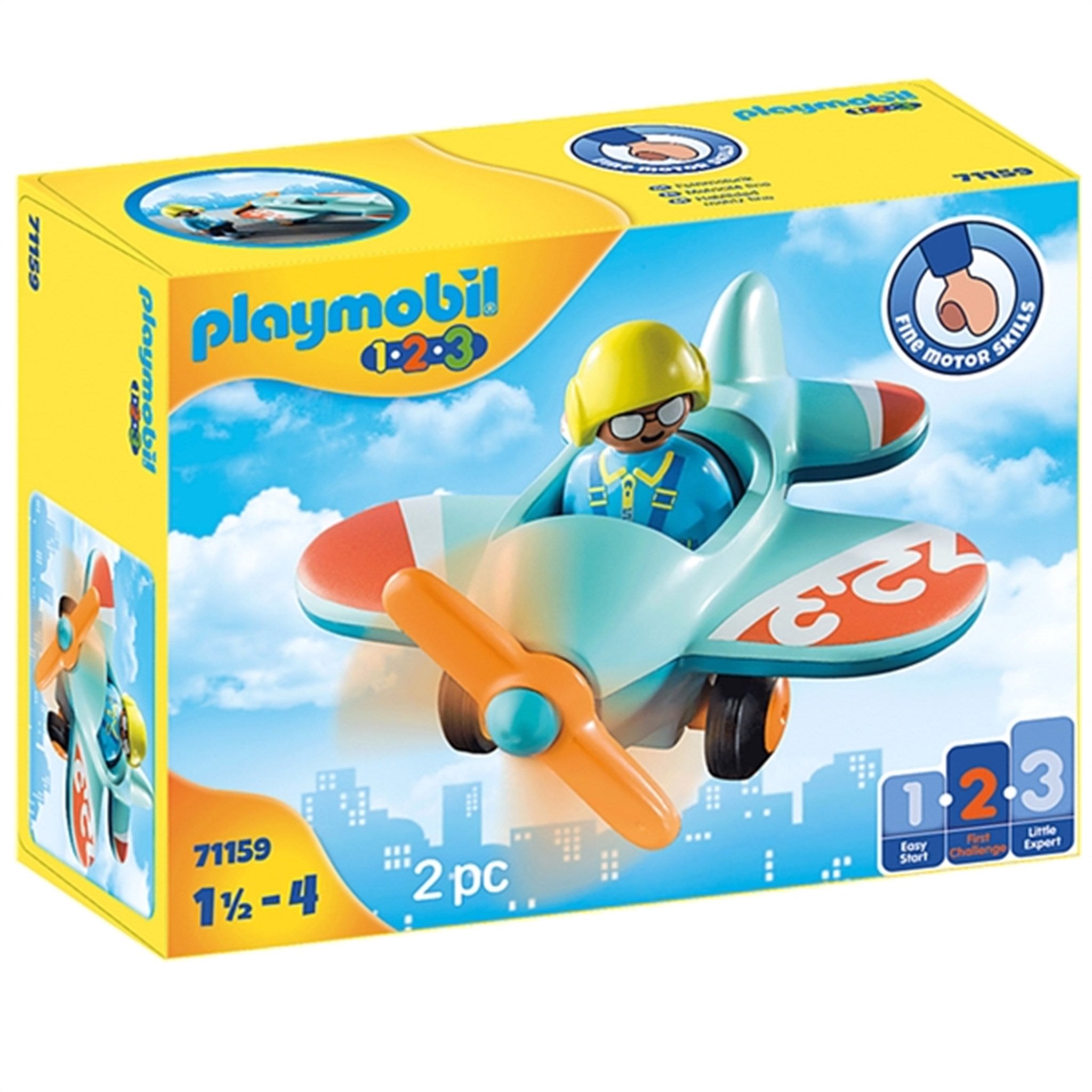 Playmobil® 1.2.3 - Flyvemaskine