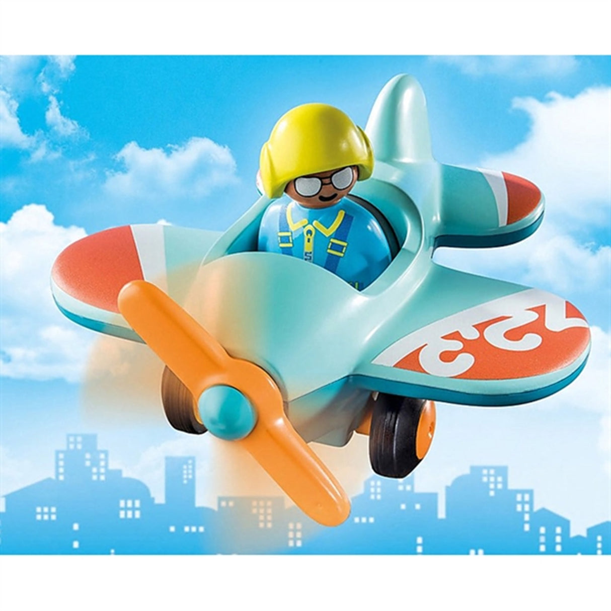 Playmobil® 1.2.3 - Flyvemaskine