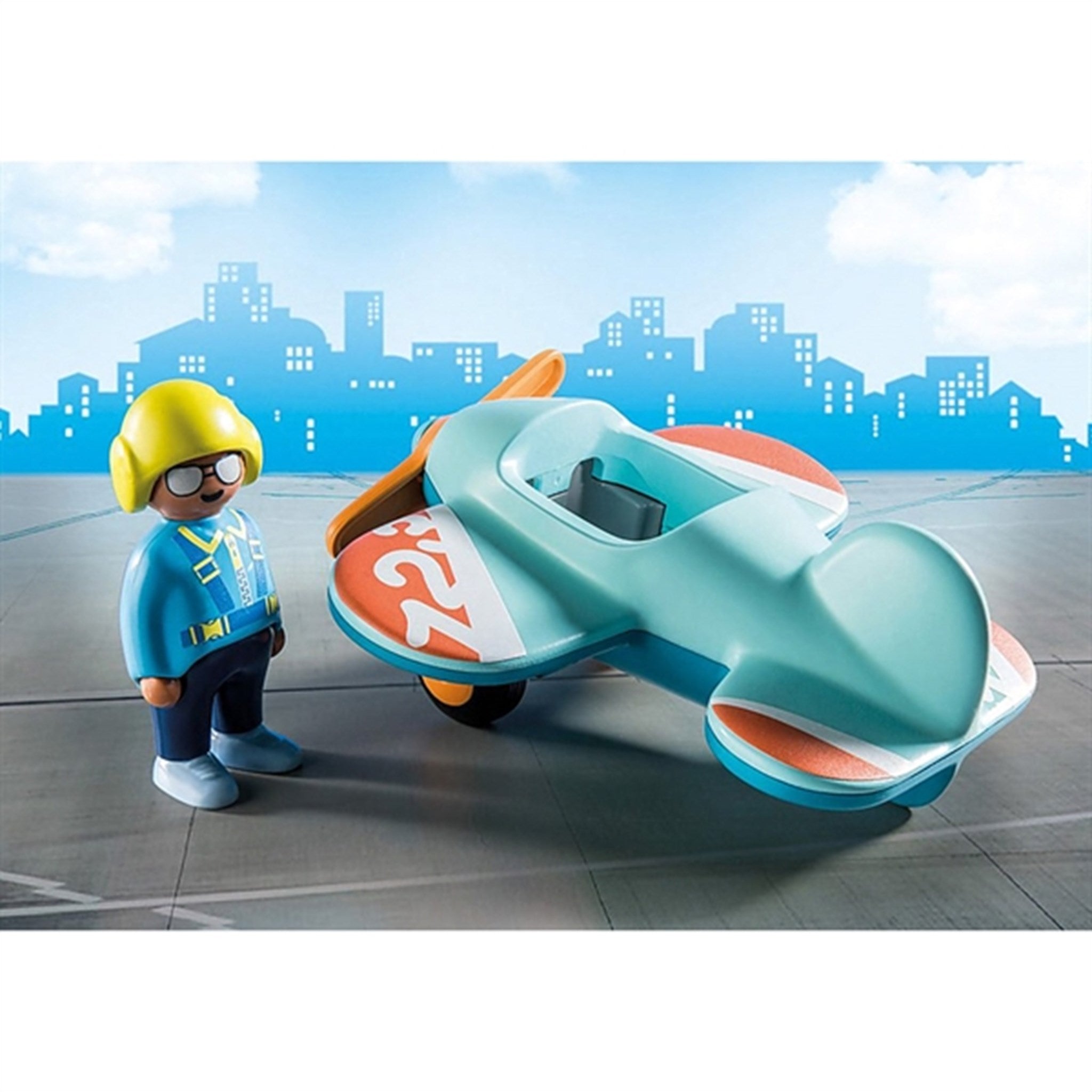 Playmobil® 1.2.3 - Flyvemaskine 3