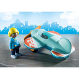 Playmobil® 1.2.3 - Flyvemaskine