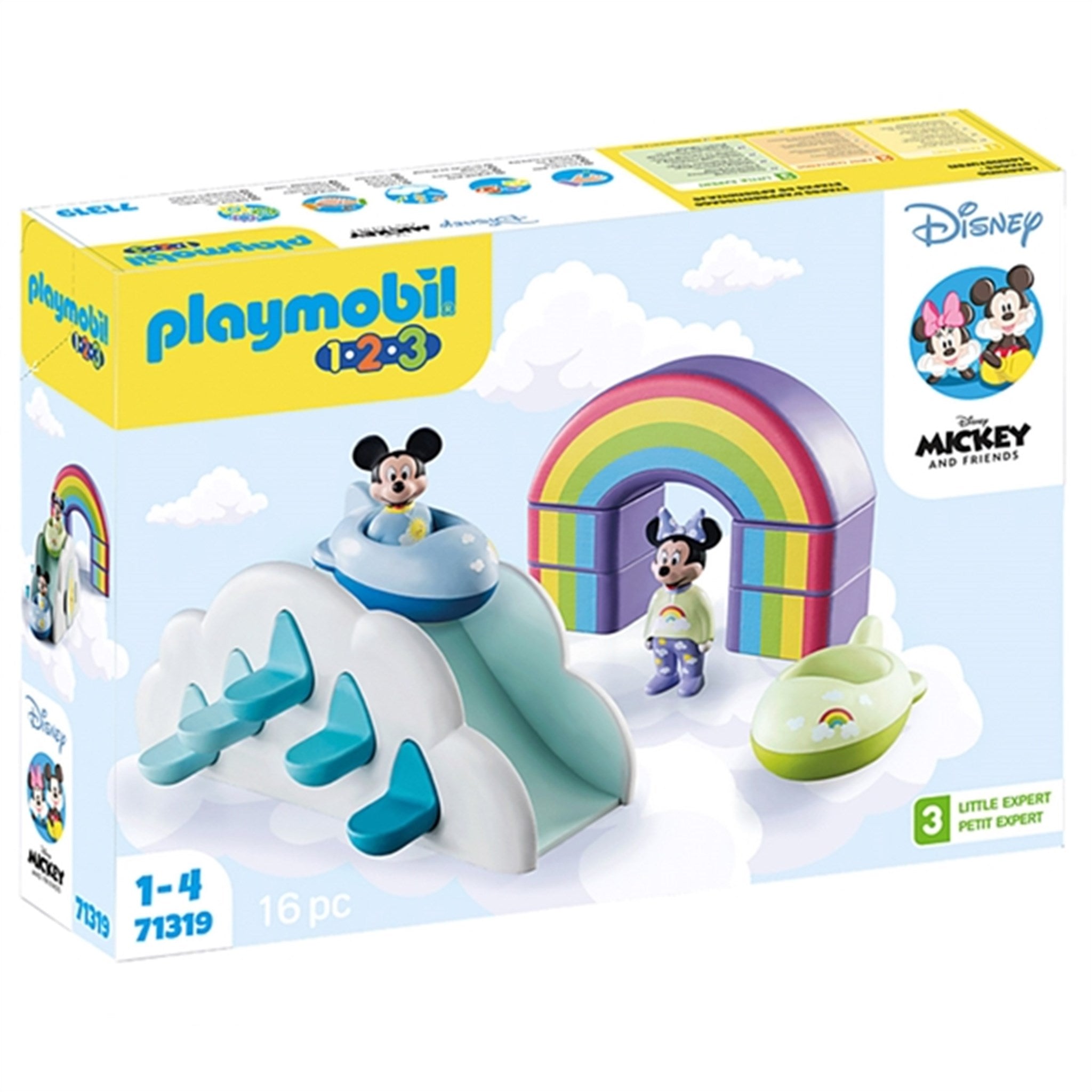 Playmobil® 1.2.3 & Disney - Mickeys & Minnies Skyhus