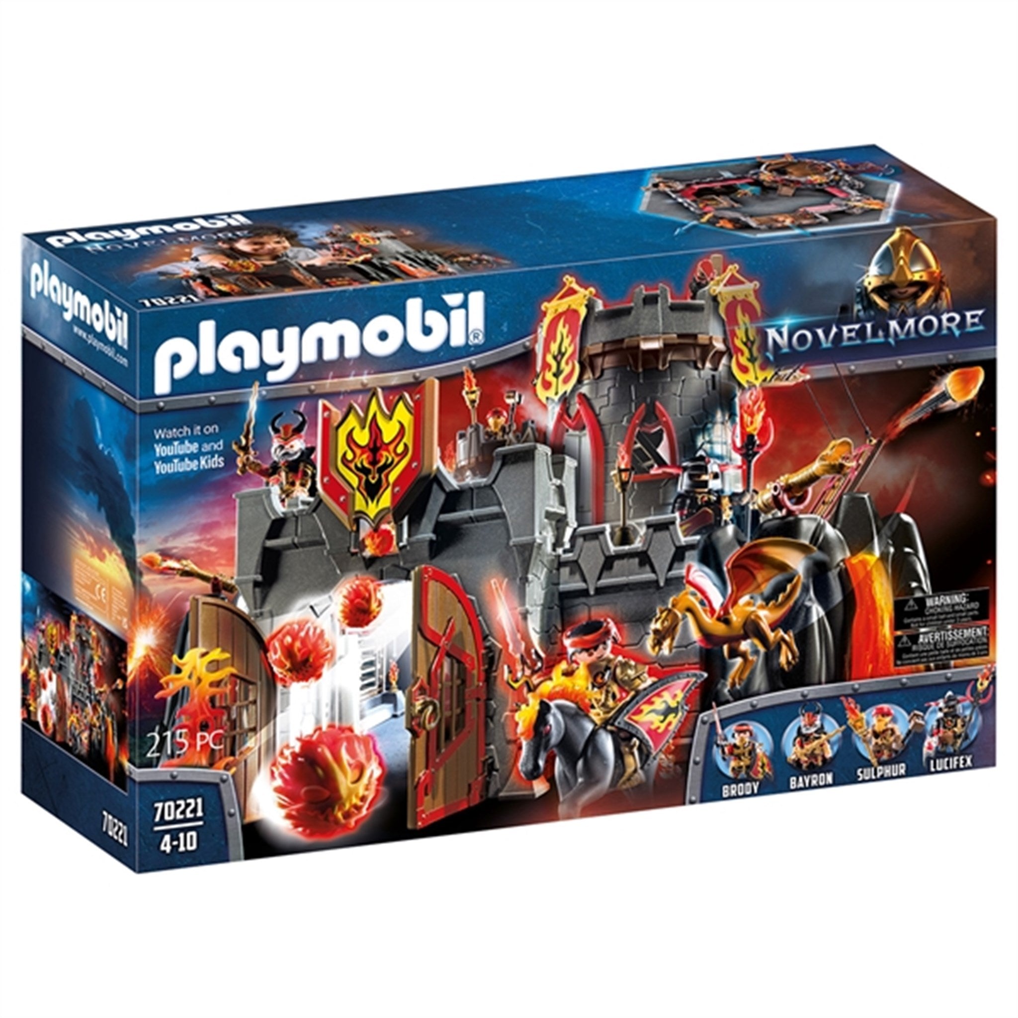 Playmobil® Novelmore - Burnham Raiders Festning