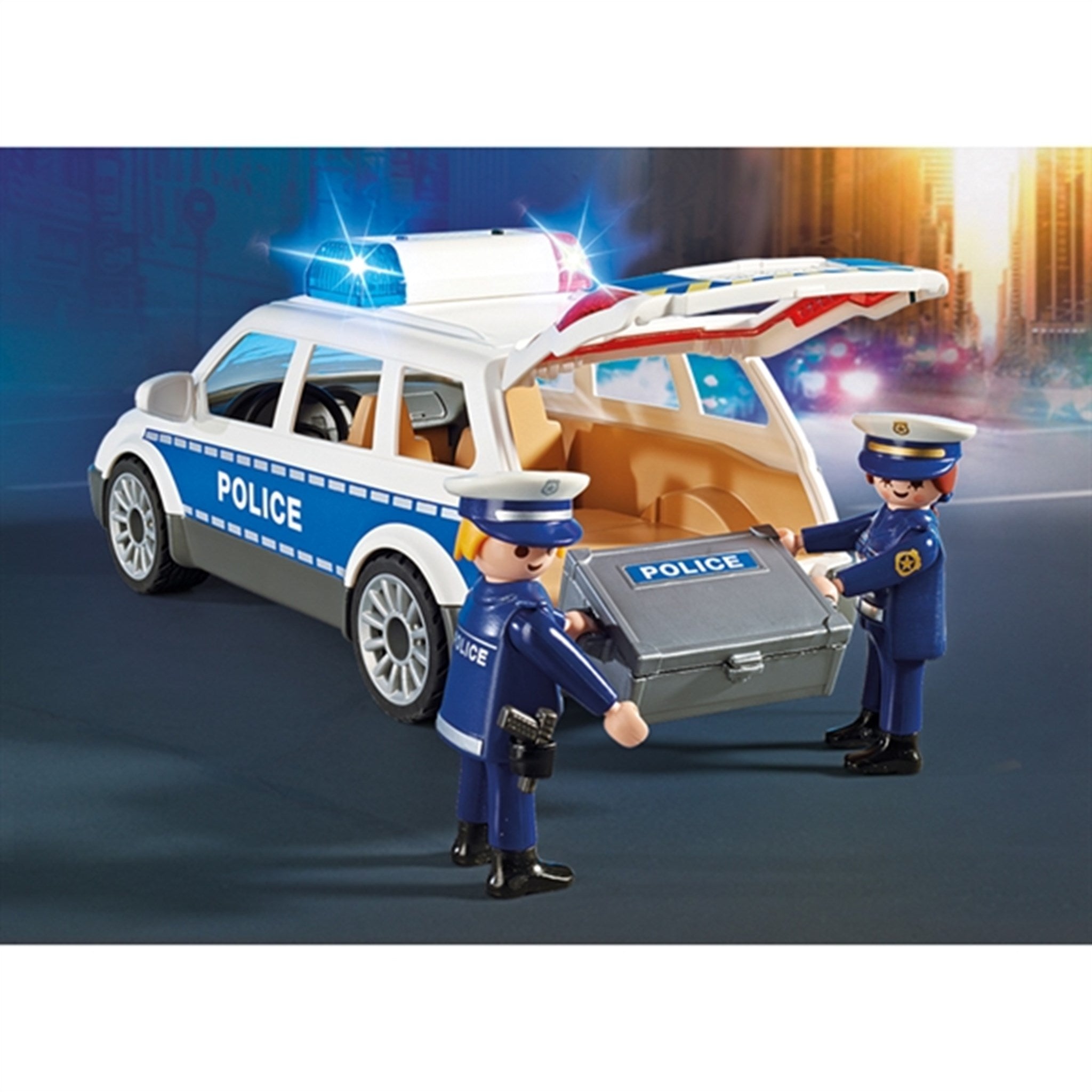 Playmobil® City Action - Politibil med Lys og Lyd 3