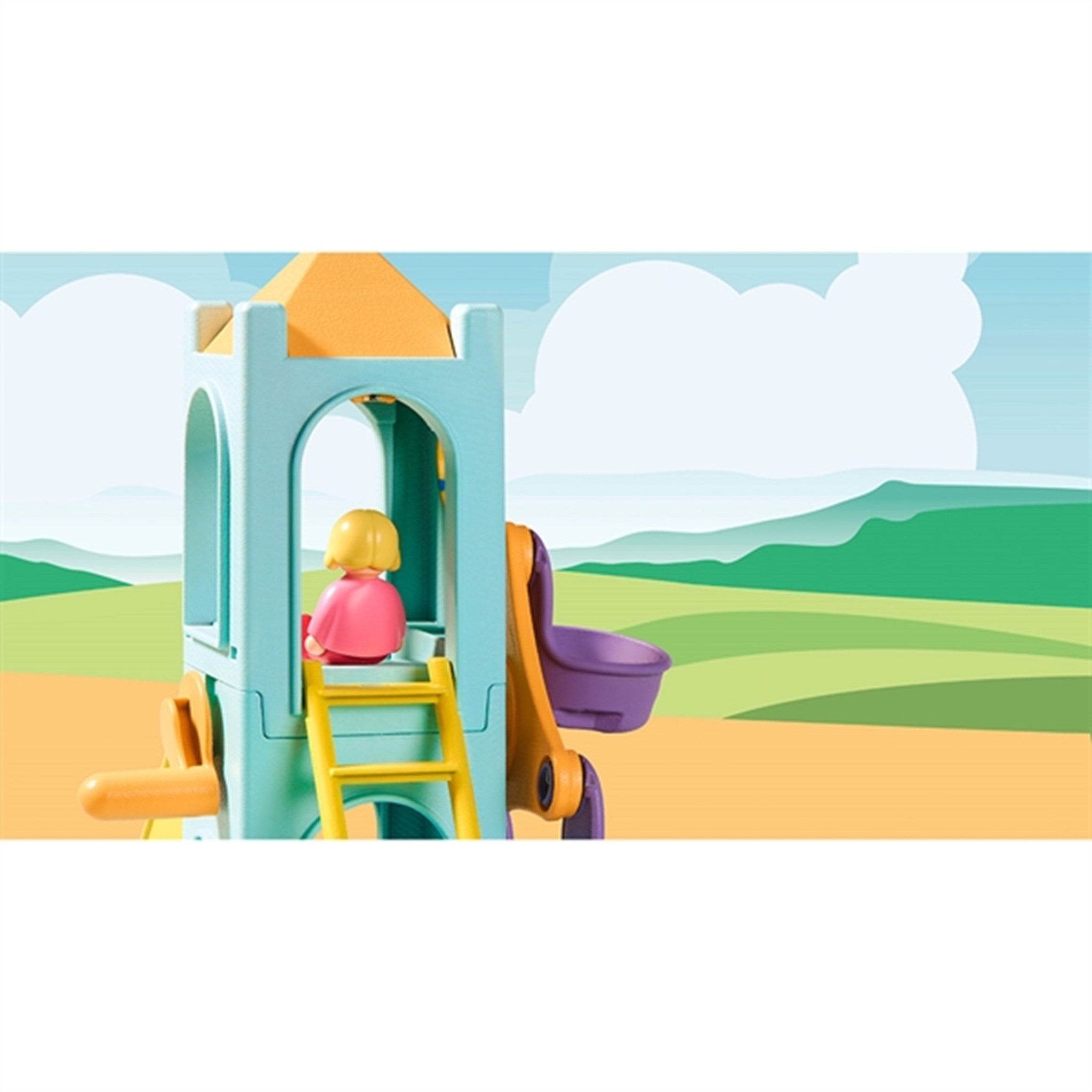 Playmobil® 1.2.3 - Oplevelsestårn med Isbod 3