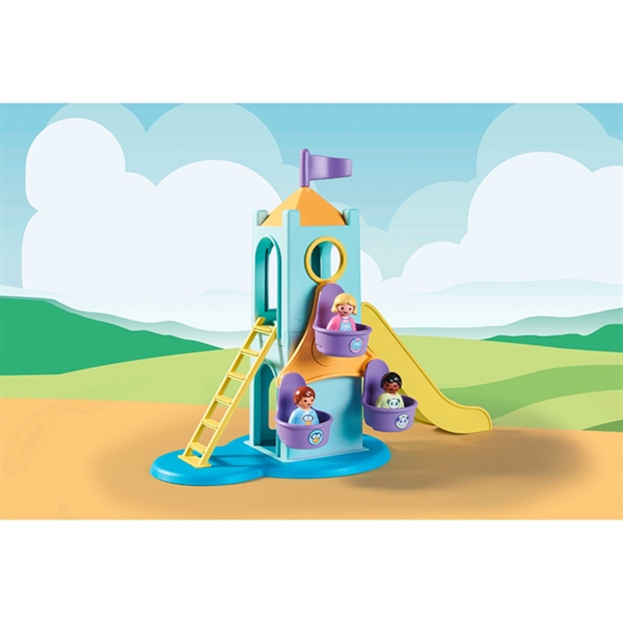 Playmobil® 1.2.3 - Oplevelsestårn med Isbod 4