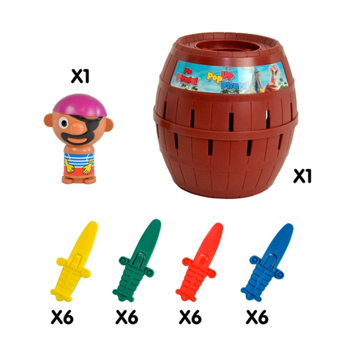 TOMY Pop-Up Pirate