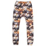 Popupshop Flower AOP Baggy Leggings