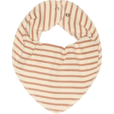 Petit Piao® Cafè Rose/Off White Hagesmæk Modal Striped